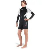 Mares 2nd Skin She Dives 1.5 Mm Langærmet Shorty-våddragt Til Damer