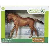 Collecta Deluxe Fuldblods Brun Hesteboks 1:12 Figur