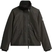 Superdry Superdrytil kvinder. W5011828A Windbraker jakke sort (XXS), Casual, Genanvendt polister, Bæredygtig