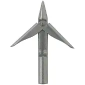 Salvimar Lazio Stainless Steel Spydspids 5 Enheder