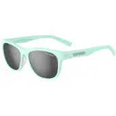 Tifosi SWANK POLARIZED briller satin crystal teal (1 glas Smoke Polarized 15,4% lystransmission) (NY 2024)