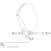 Mavic Comete Track Spændeskive