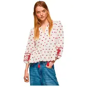 Pepe Jeans Bianca Skjorte Med Lange ærmer