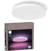 Philips Hue Datura loftspanel rundt ekstra stor (hvid) — White and color ambiance