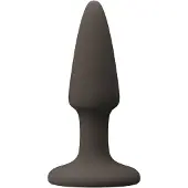 NSNovelties Colors Pleasures Mini Buttplug Black