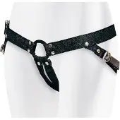 Adrien Lastic Strap On Black