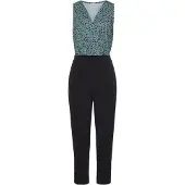 LASCANA Jumpsuit petroleum / sort