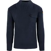 Normani Pullover ' Barntrup ' navy / gul / rød / sort