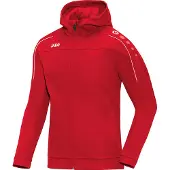 Jako Sportsjakke mørkerød / hvid