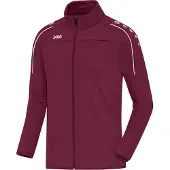 Jako Sportsjakke burgunder / hvid