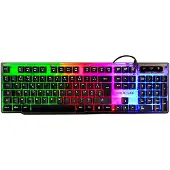 The G-Lab Keyz Neon Gamingtastatur Spansk