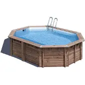 Gre Accessories Bambu 535x335x130 Cm Træpoolforing