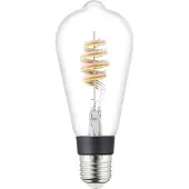 Eglo CONNECT.Z E27 ST64 klar SMART pære M/FARVER(RGB) OG VARM HVID LYS