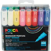 Posca Tuscher - PC-1M - 16 stk. - Multifarvet - - OneSize - Tusch