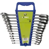 Irimo 6-18 Mm Kombinationsnøgle Med Skralde 12 Stykker