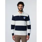 North sails Logo Polo Med Lange ærmer
