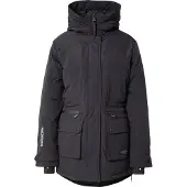 Superdry Superdrytil kvinder. W5011732A City Padded Parka sort (S), Casual, Polyester