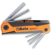 Beta Utensili 1.5-6 Mm Unbrakonøgle 7 Enheder