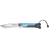 Opinel - Knive og værktøj - Couteau Outdoor T8 Bleu til Unisex - Blå