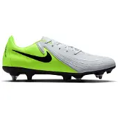 Nike Phantom GX II Academy SG-PRO Mad Voltage - Sølv/Sort/Neon - Soft Ground (SG), størrelse 42