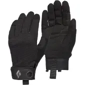 Black Diamond - Klatretillbehør - Crag Gloves Black til Unisex - Størrelse S - Sort