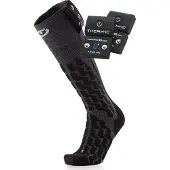 Therm-ic - Varmesokker - Set Heat Fusion Uni + S-700B til Unisex - Størrelse 42-44 - Sort