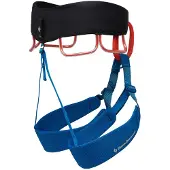 Black Diamond - Klatreseler - M Momentum Harness Kingfisher til Unisex - Størrelse S - Blå