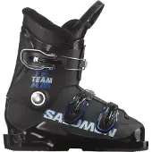 Salomon - Skistøvler børn - Team T3 Black/Race Blue/White til Unisex - Børnetoj Størrelse 26/26,5 - Sort