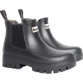 Barbour Gummistøvler 'Halton' sort / hvid