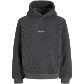 Aprel Sweatshirt mørkegrå / hvid