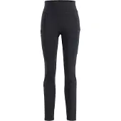 Lundhags Fulu Wool Tights W, skiunderbukser, sort