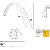 Mavic Ebm X20 Baghjul