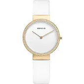 Bering Dameur 14531-630 Classic Hvid/Gummi Ø31 mm