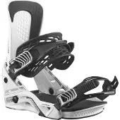 Salomon Snowboard - Snowboardbindinger - Hologram White til Unisex - Størrelse S - Hvid