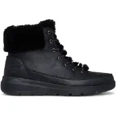 SKECHERS Snørestøvletter 'GLACIAL ULTRA - WONDERLAND' sort