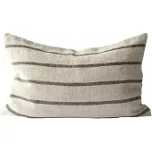 Tell Me More Melvin pudebetræk 40x60 cm Taupe stripe