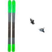 K2 - Touring skipakker - Pakker Wayback 89 2025 til UnisexUld - Grøn