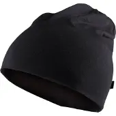 Lundhags Gimmer Merino Lt Beanie, hue, sort