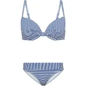 s.Oliver Bikini blå / hvid