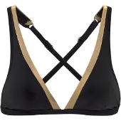 LASCANA Bikinioverdel gylden gul / sort
