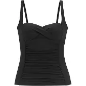 LASCANA Tankini-overdel sort