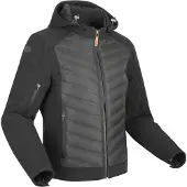 Segura Natcho 2 motorcykel Softshell-jakke Sort/Grå XL