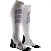 X-socks - Skistrømper - Ski Perform Cashmere OTC White/Grey til Unisex - Størrelse 39-41 - Grå
