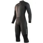 Mystic Brand Flatlock 3/2mm Langærmet Shorty Med Lynlås Bagpå