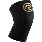 Rehband RX Knee Sleeve 5 mm Gold Black