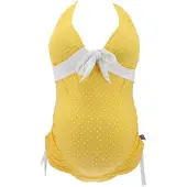 Petit Amour Tankini 'Annie' gul / hvid