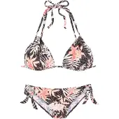 Buffalo Bikini brun / lyserød / sort / hvid