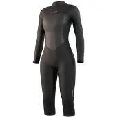 Mystic Brand Flatlock 3/2mm Langærmet Shorty-våddragt Med Lynlås Bagpå Til Damer