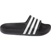 Adidas Badesandal Adilette - Sort/hvid, størrelse 42