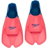 Speedo 808841F960, Blå, Orange, Svømmetræningsfinner, Voksne, Ethvert køn, 35 - 36, Silikone